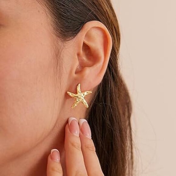 Starfish Earrings for Women - Picture 1 of 1
